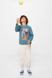 Boys' long-sleeved T-shirt with a Springfield print