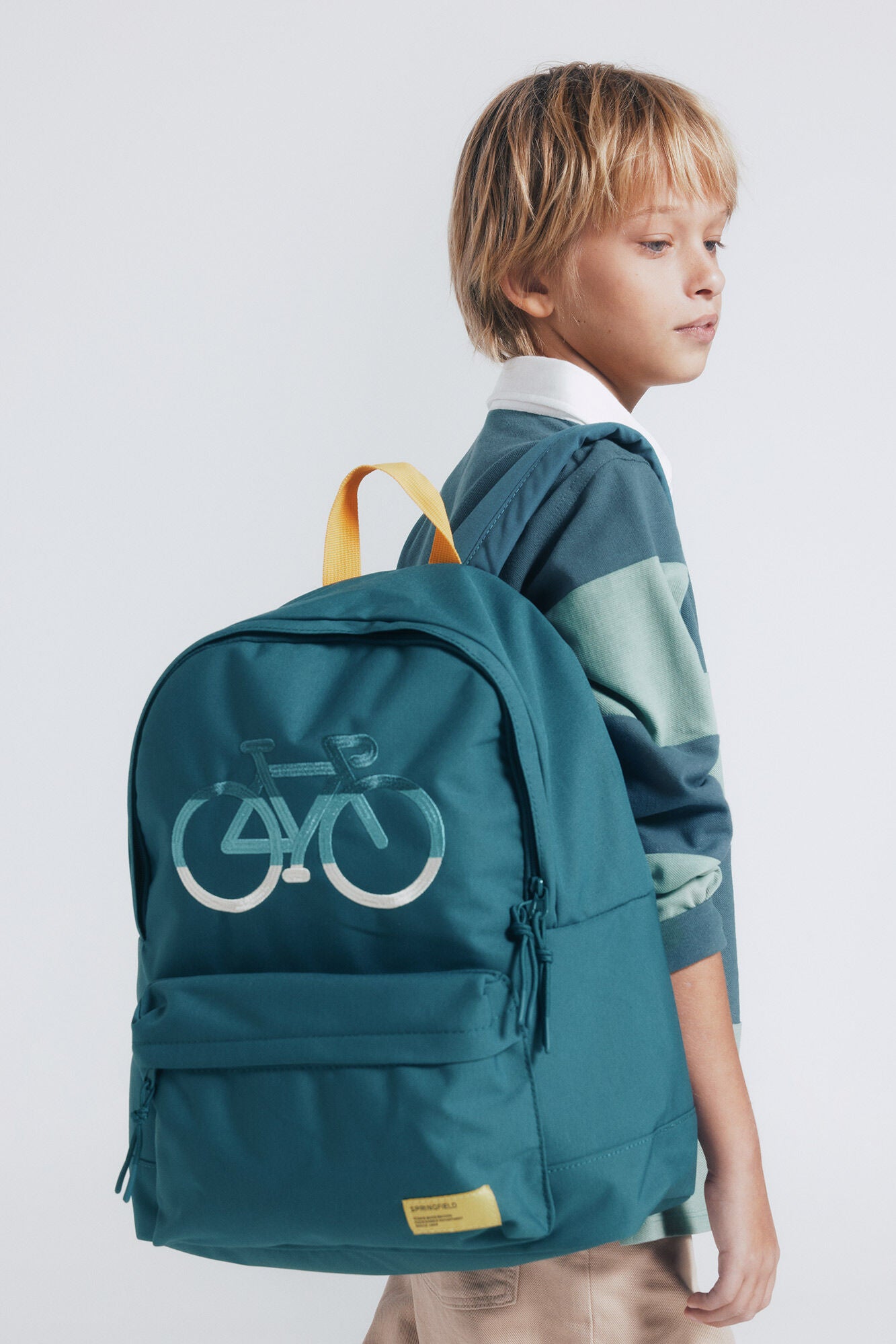Children's bike backpack