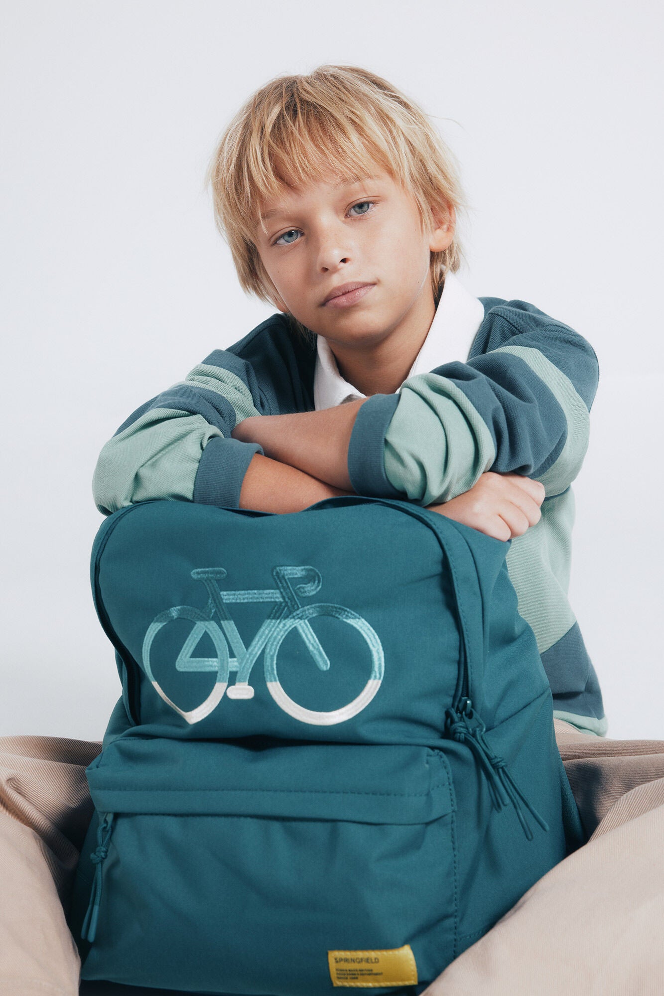 Children's bike backpack