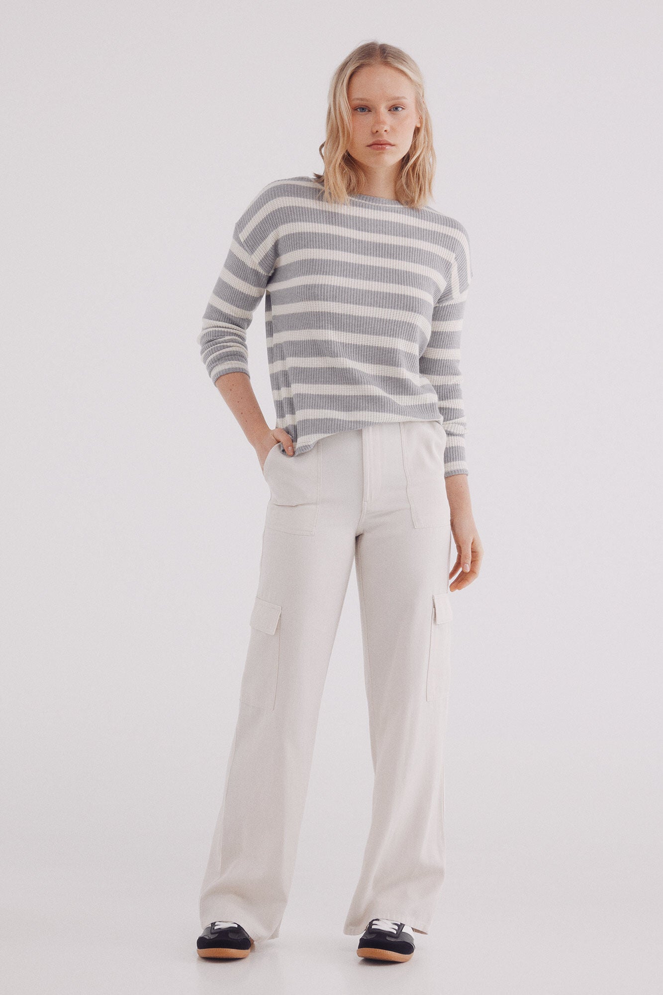 Striped knitwear