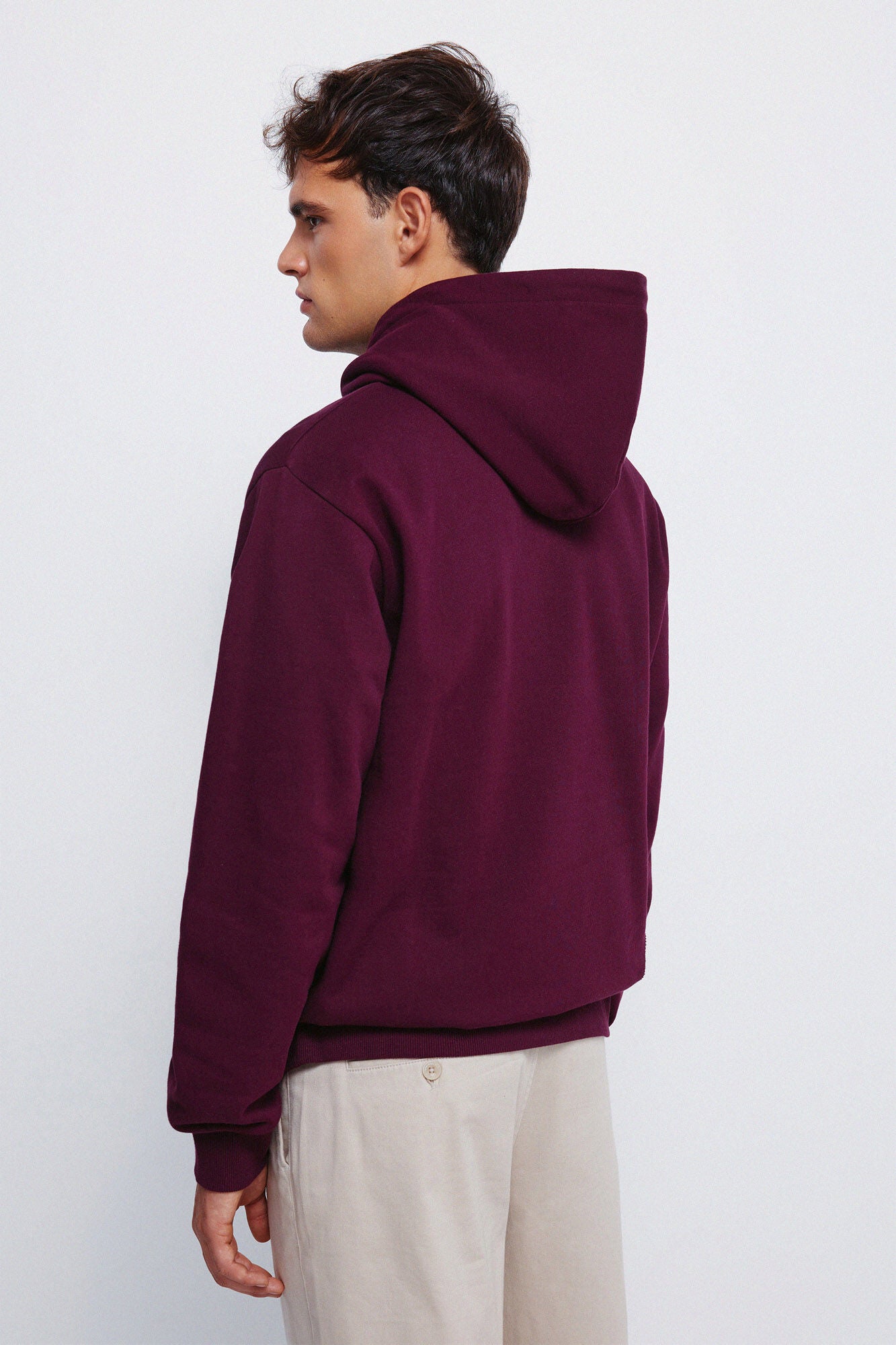 Basic sweatshirt hood