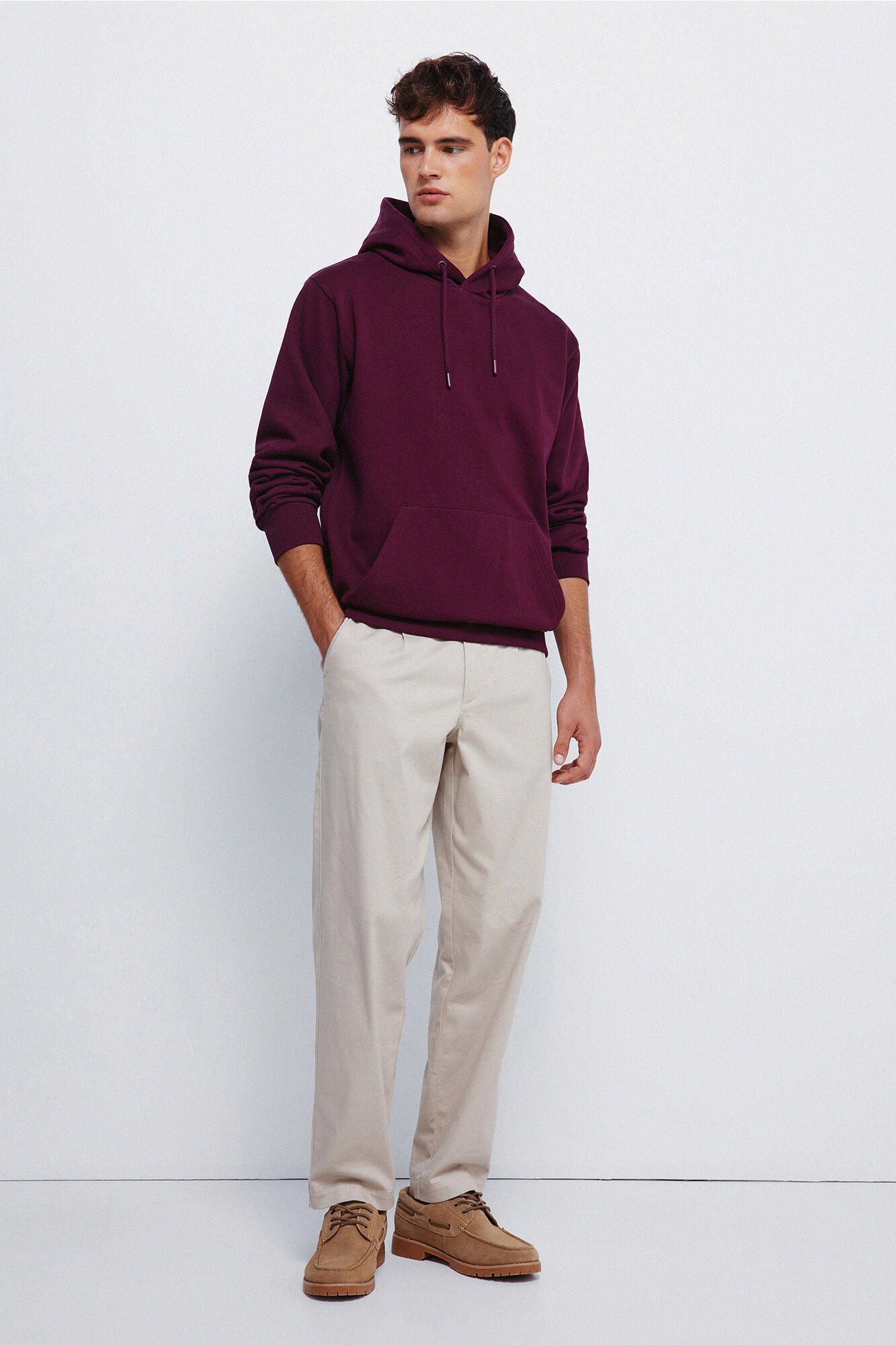 Basic sweatshirt hood