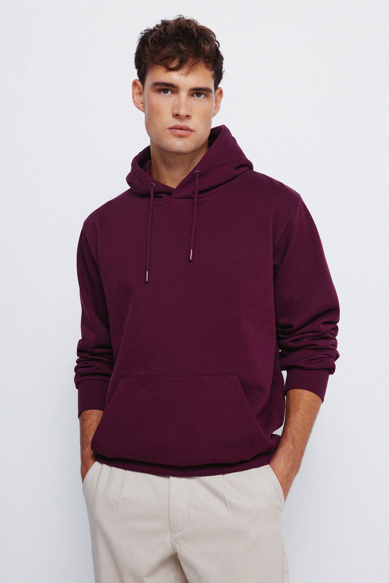 Basic sweatshirt hood