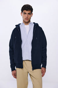 Essential zip-up hoodie