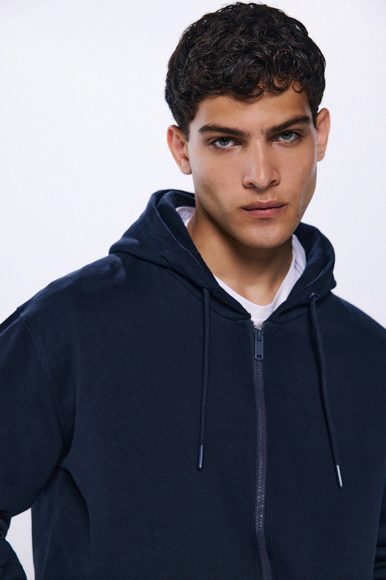 Essential zip-up hoodie