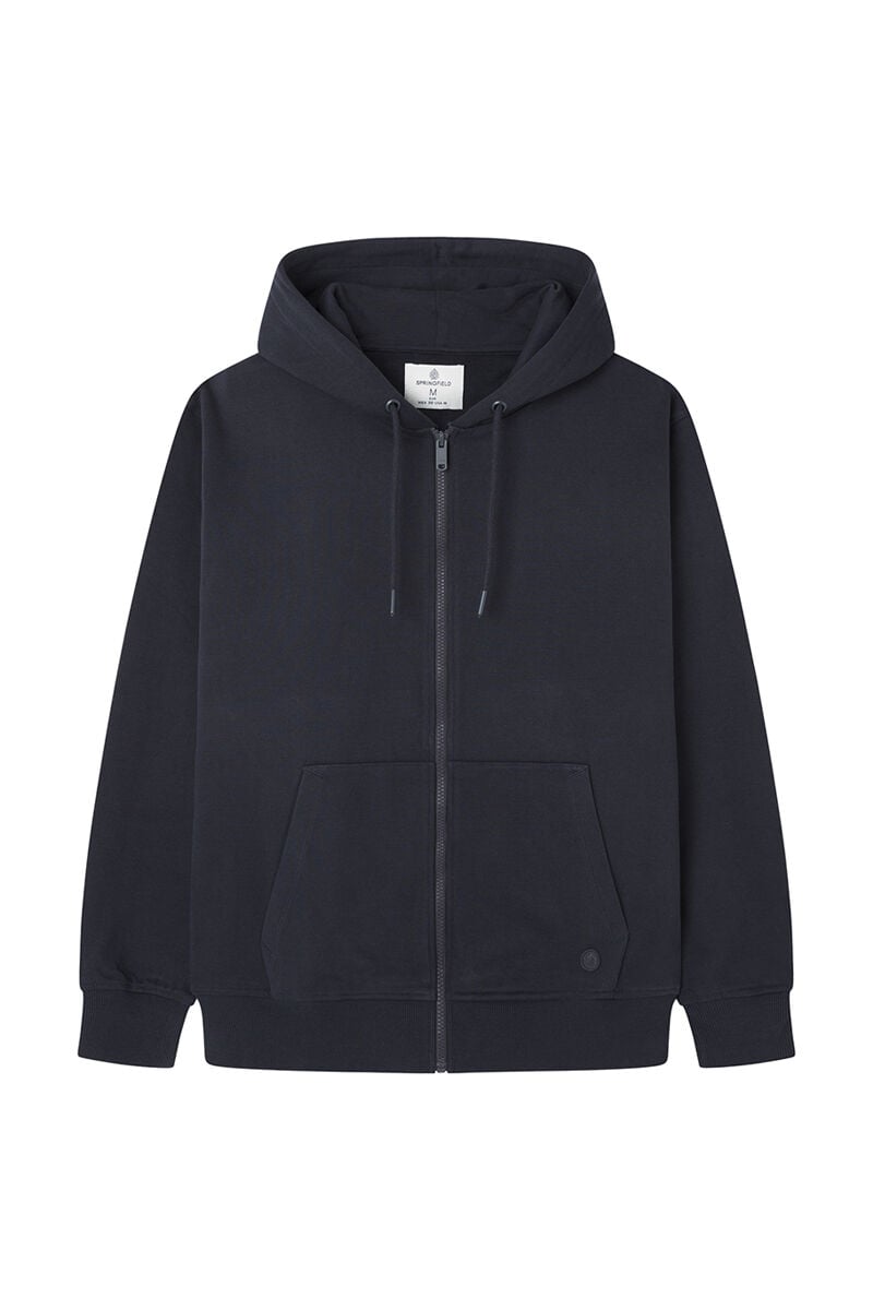 Essential zip-up hoodie