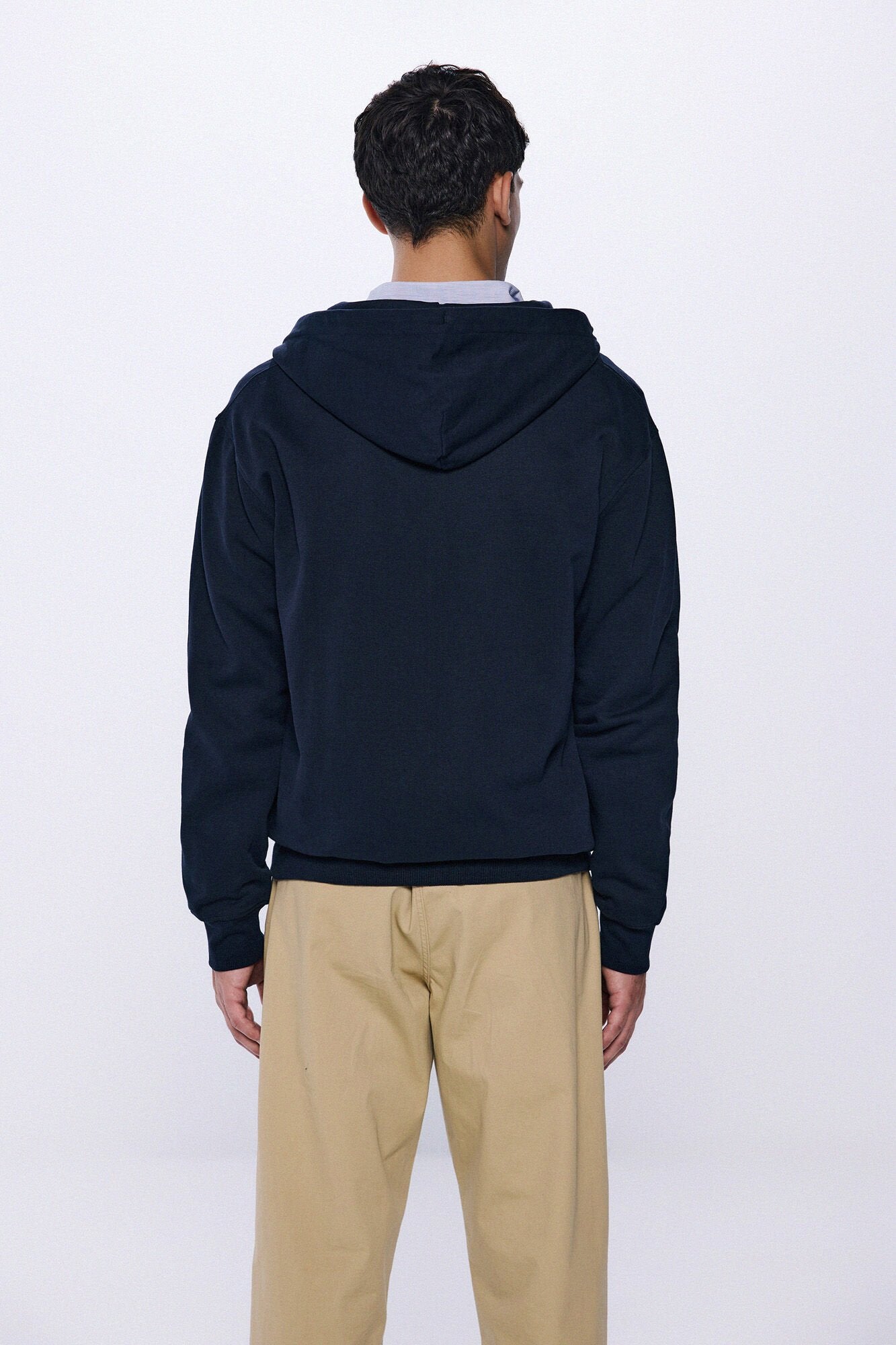 Essential zip-up hoodie