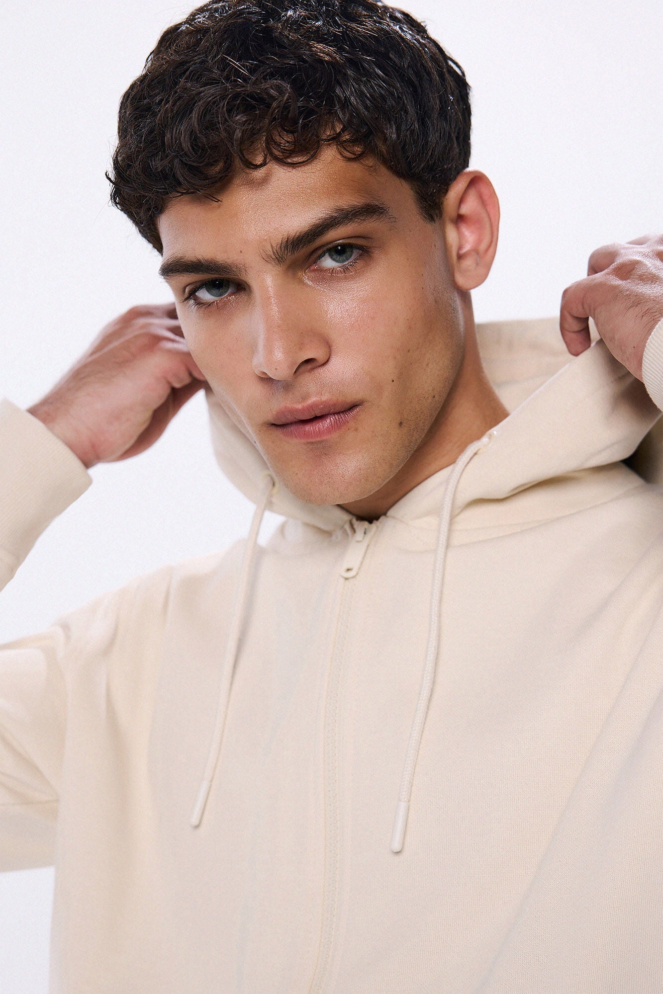 Essential zip-up hoodie