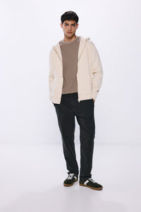 Essential zip-up hoodie
