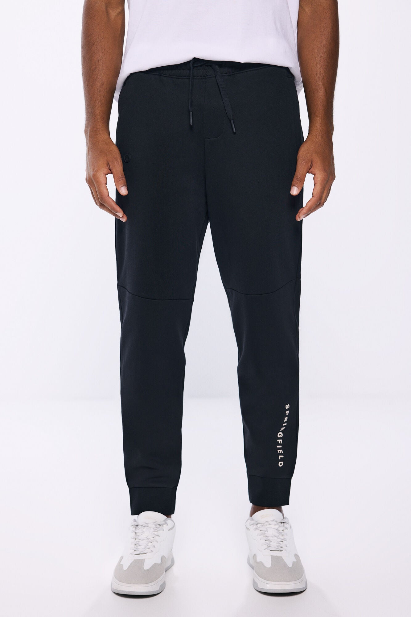 Springfield print jogger Pants