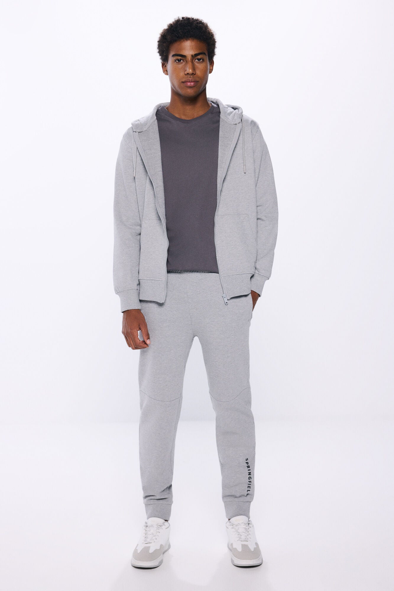 Springfield print jogger Pants