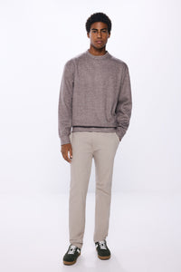 Textured sweatshirt