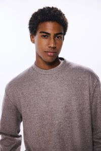 Textured sweatshirt
