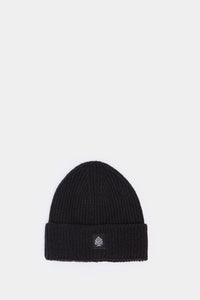 Essential ribbed beanie hat