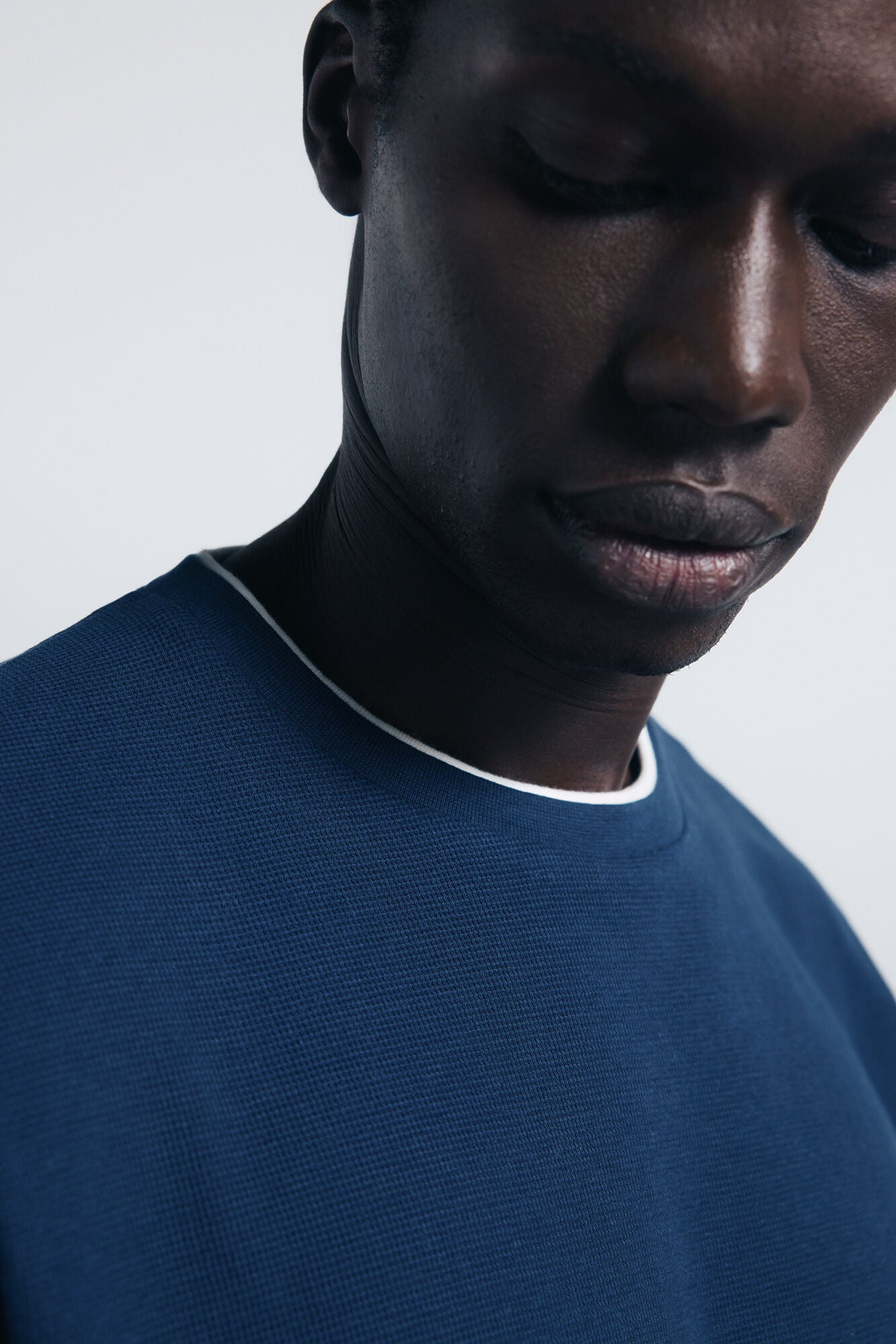 Double mini waffle t-shirt