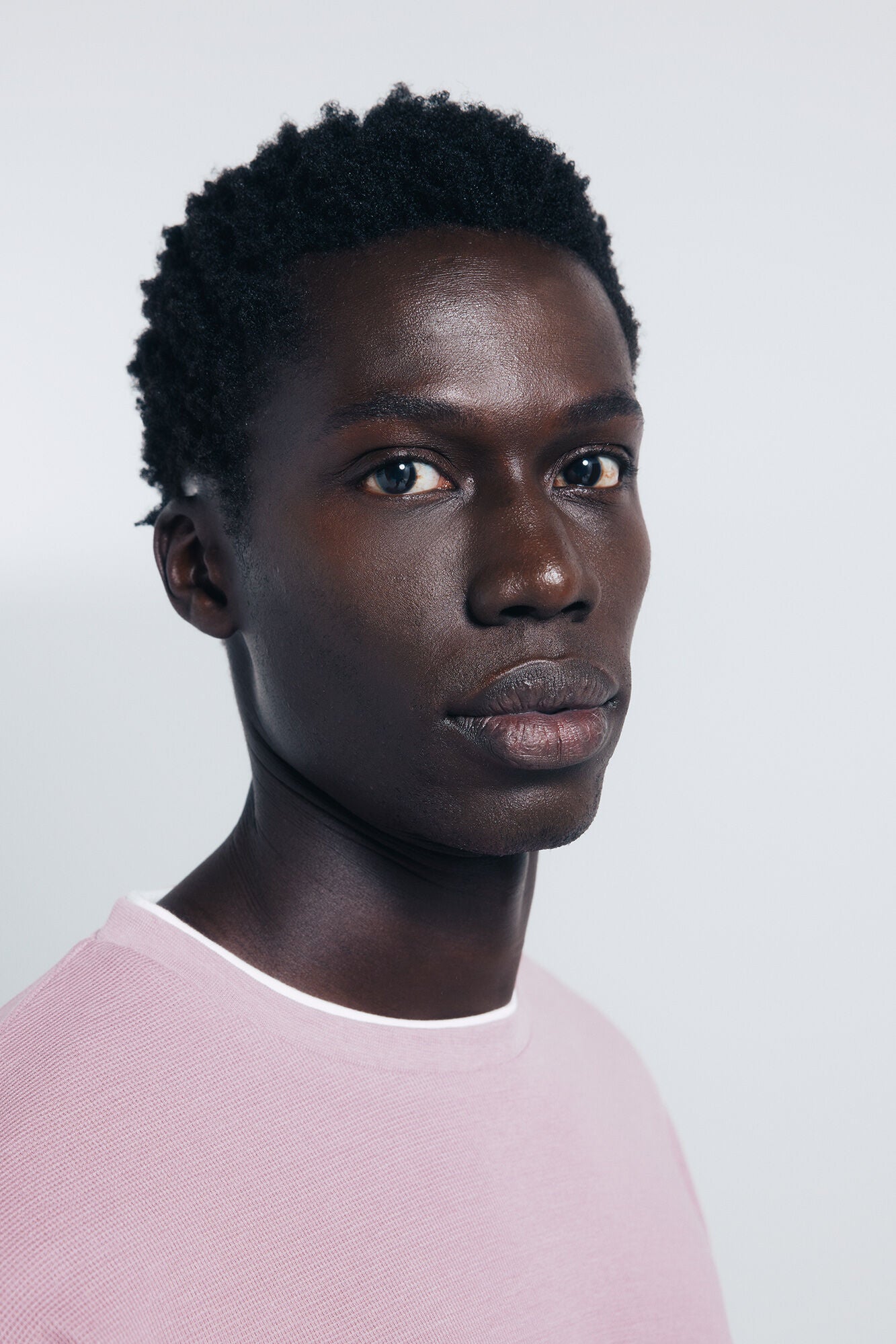 Double mini waffle t-shirt