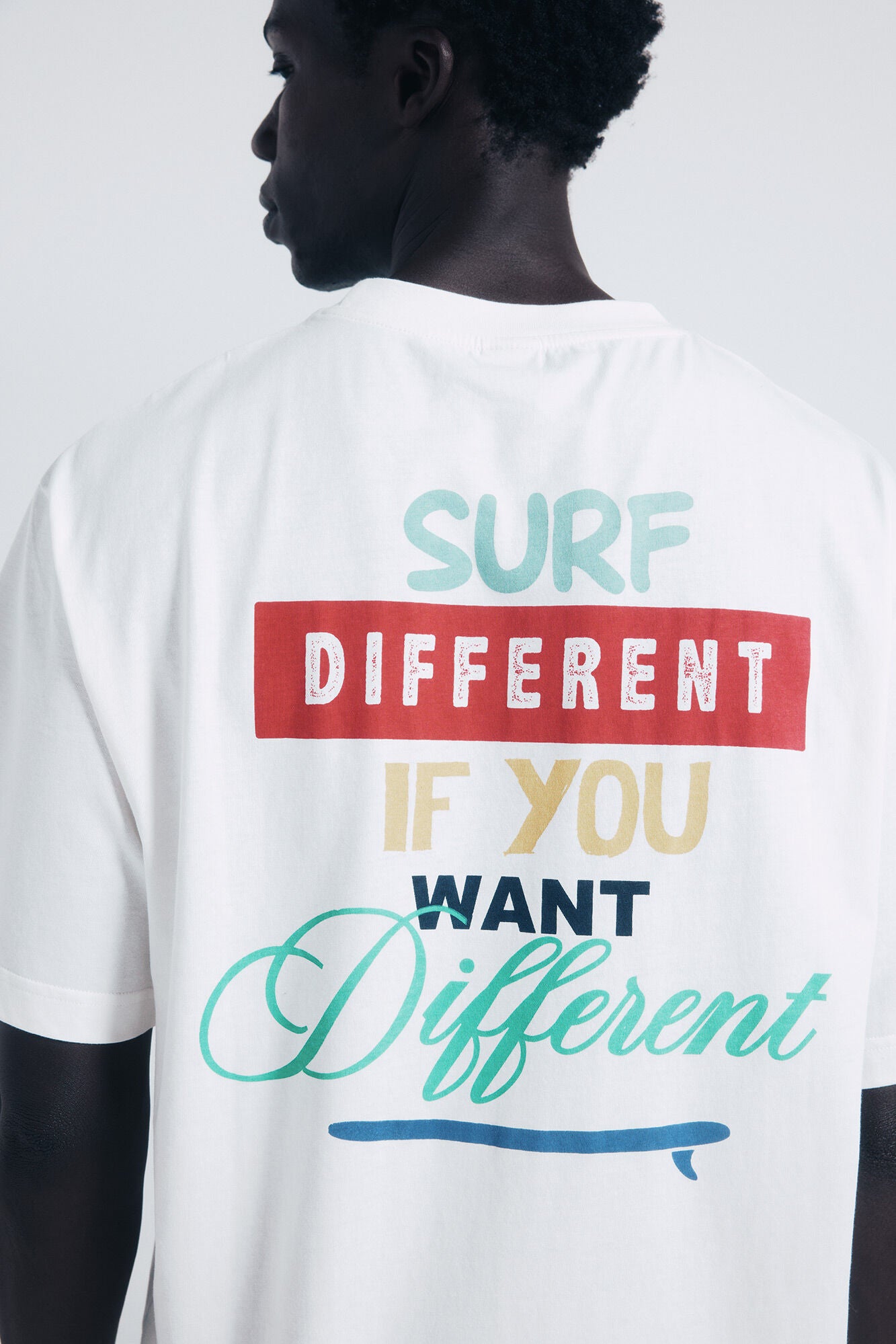 Surf different t-shirt