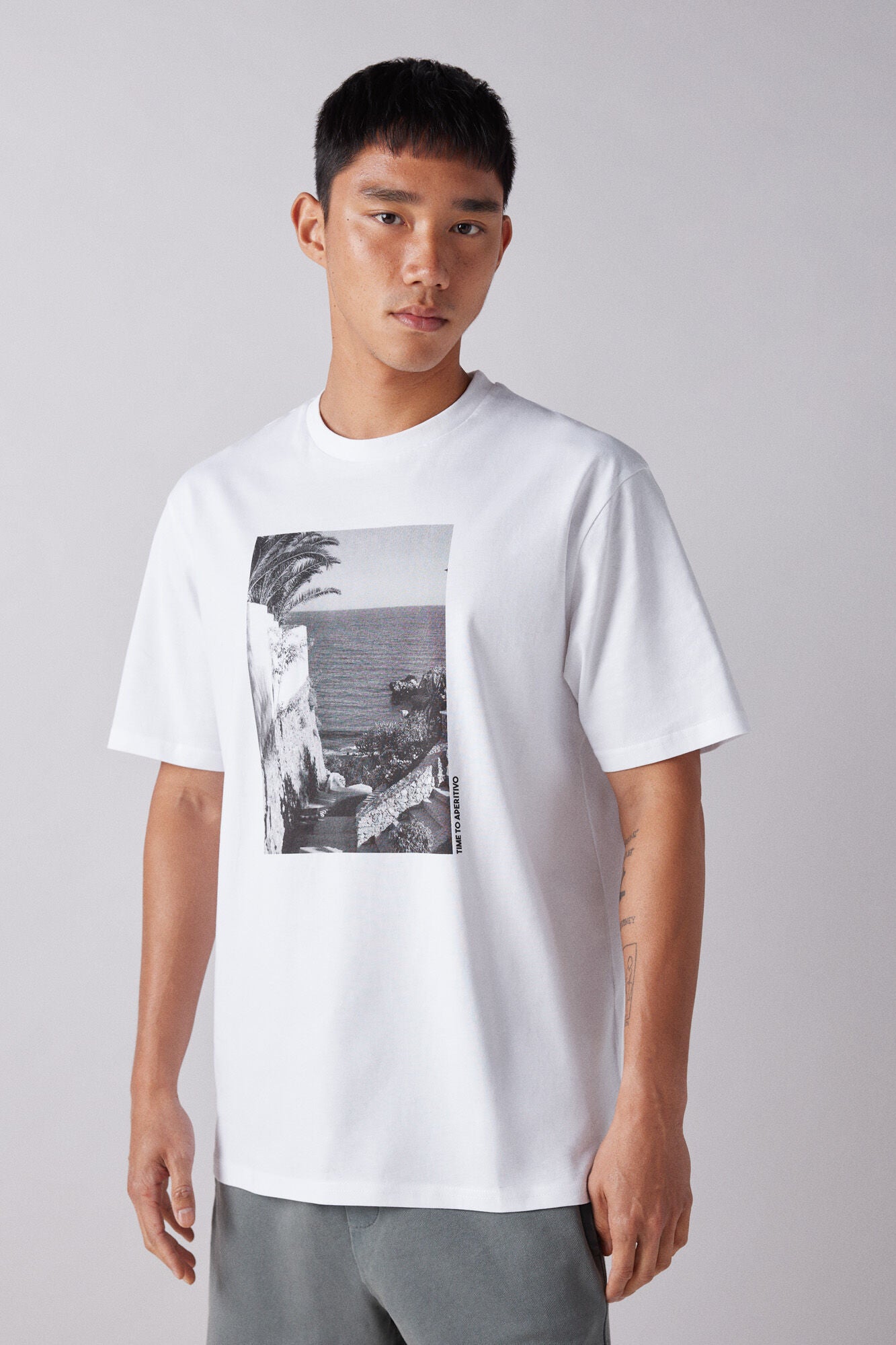 Photo print T-shirt