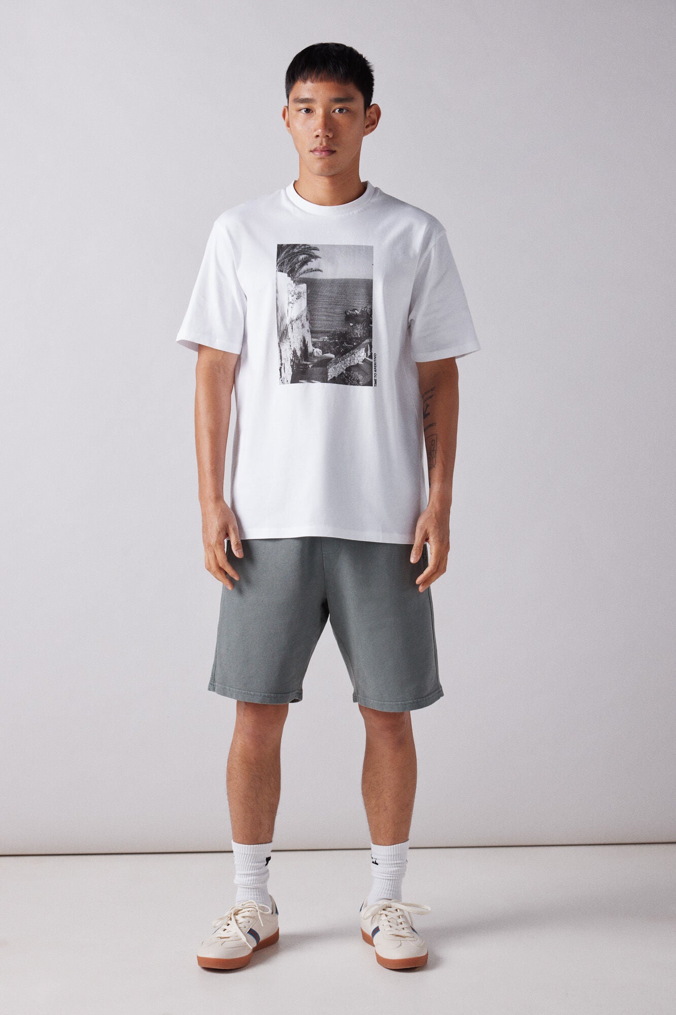 Photo print T-shirt
