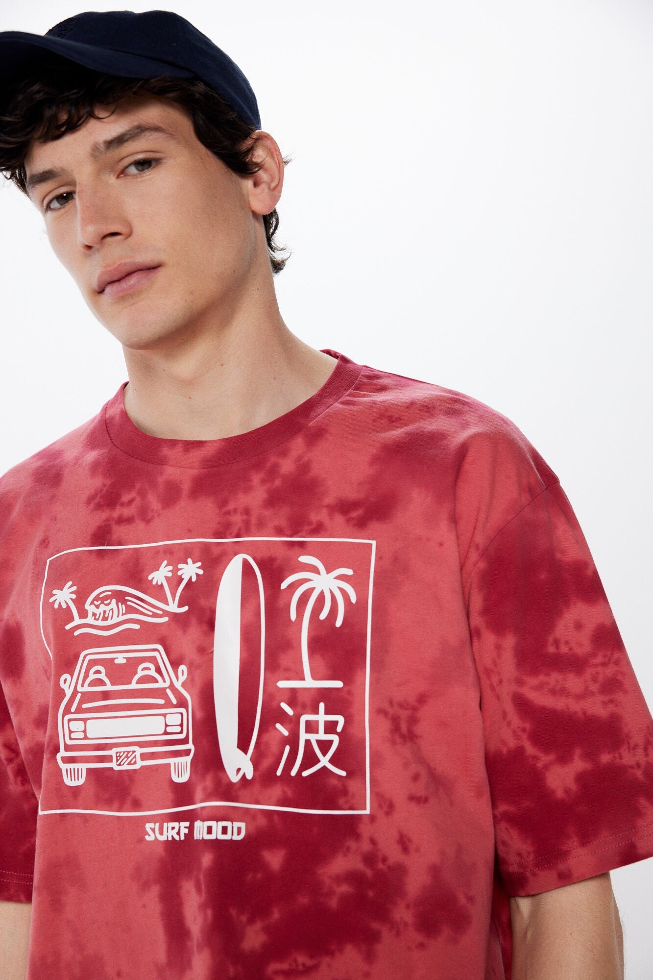 Tie dye surf T-shirt