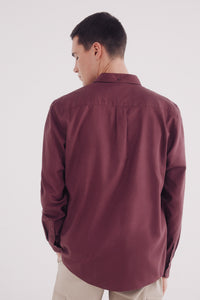 Dyed structured shirt