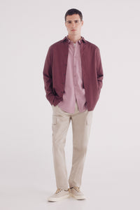Dyed structured shirt
