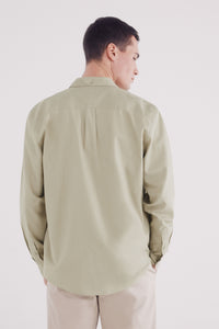 Dyed structured shirt