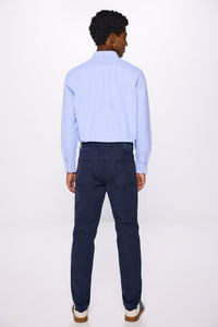 Slim fit coloured trousers