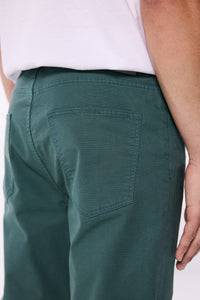 Slim fit coloured trousers