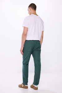 Slim fit coloured trousers