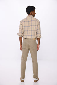 Slim fit coloured trousers
