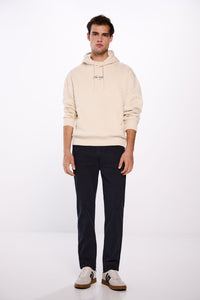 Slim fit washed colour trousers