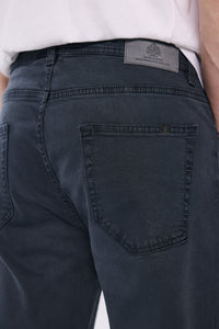 Slim fit washed colour trousers