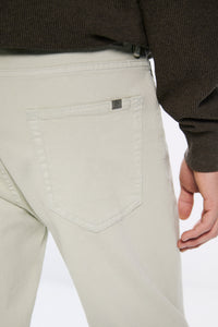 Slim fit washed colour trousers