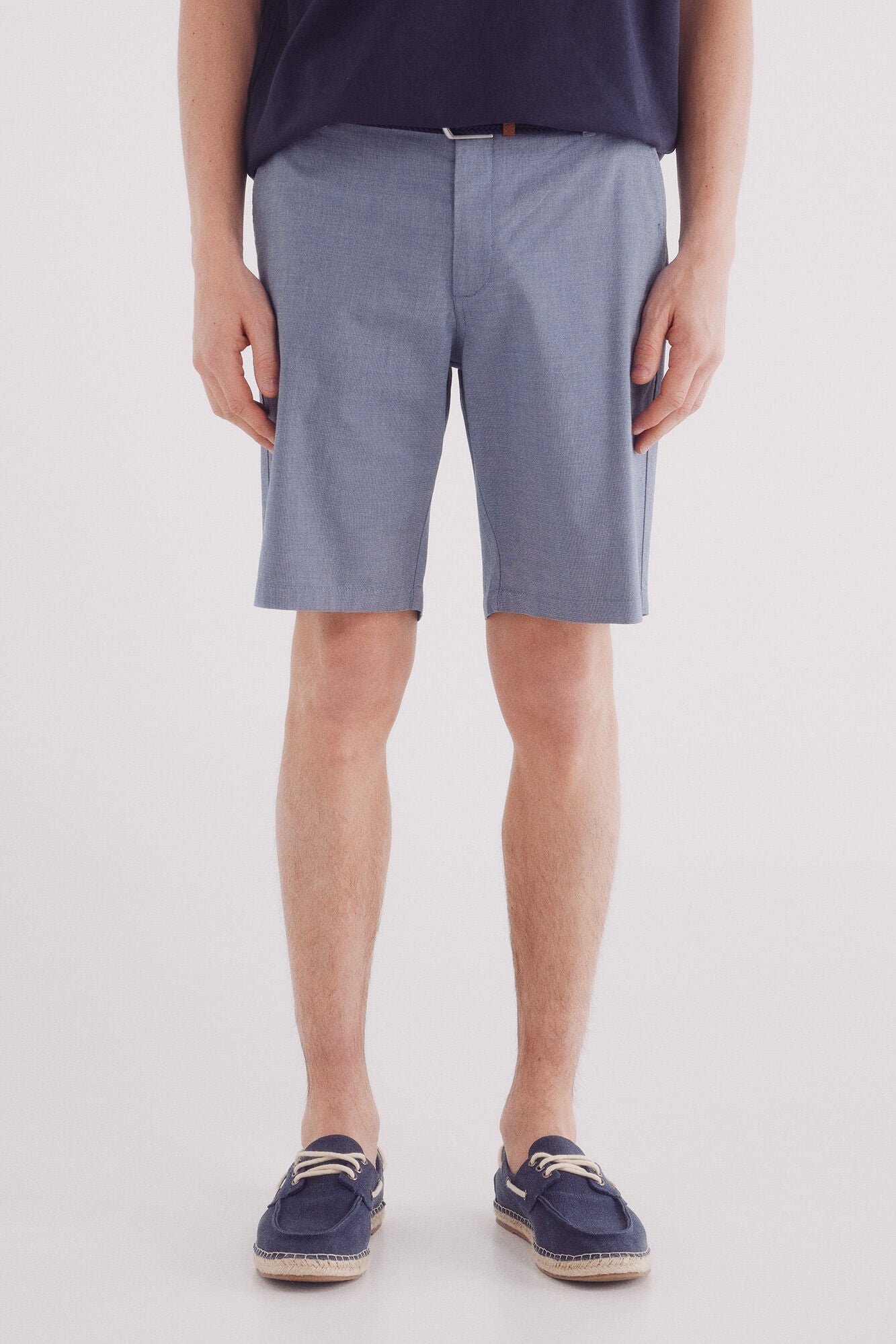 Bermuda structured color comfort fit