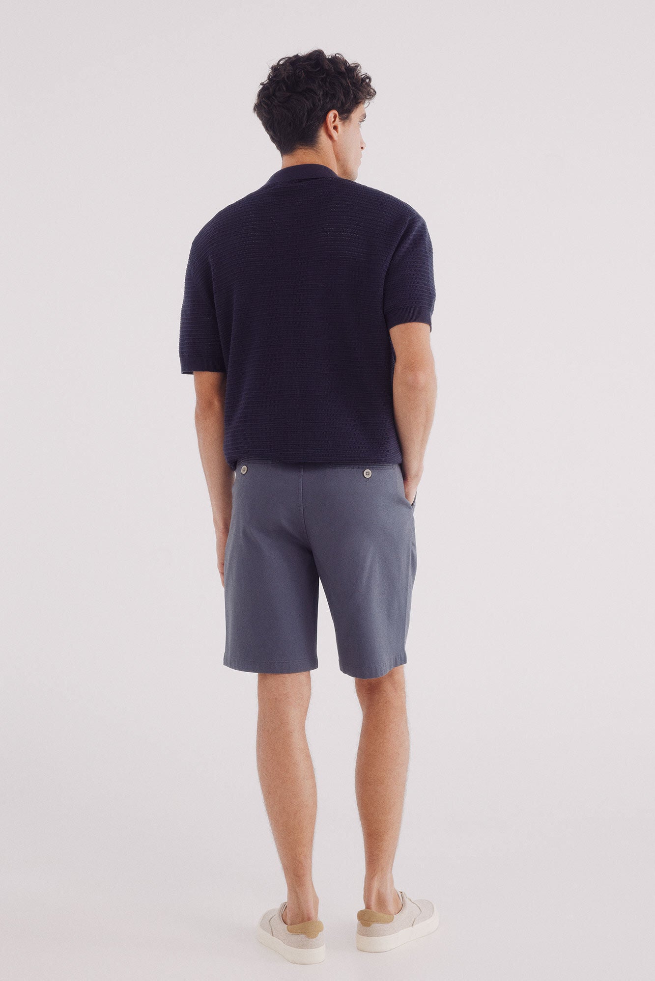 Bermuda structured color comfort fit