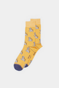 Pluto jacquard sock