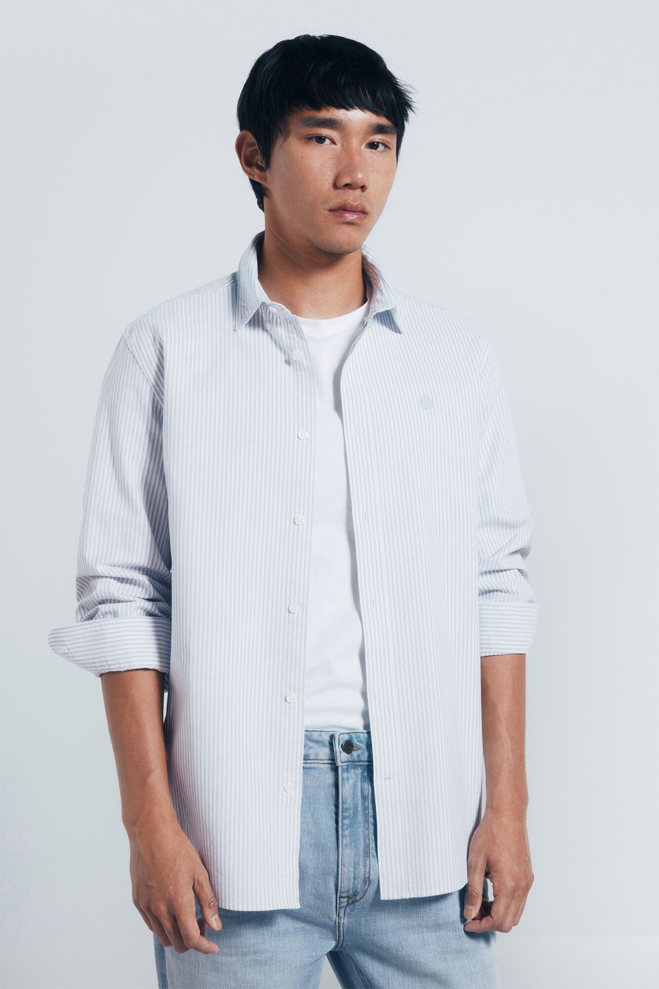 Striped Oxford shirt