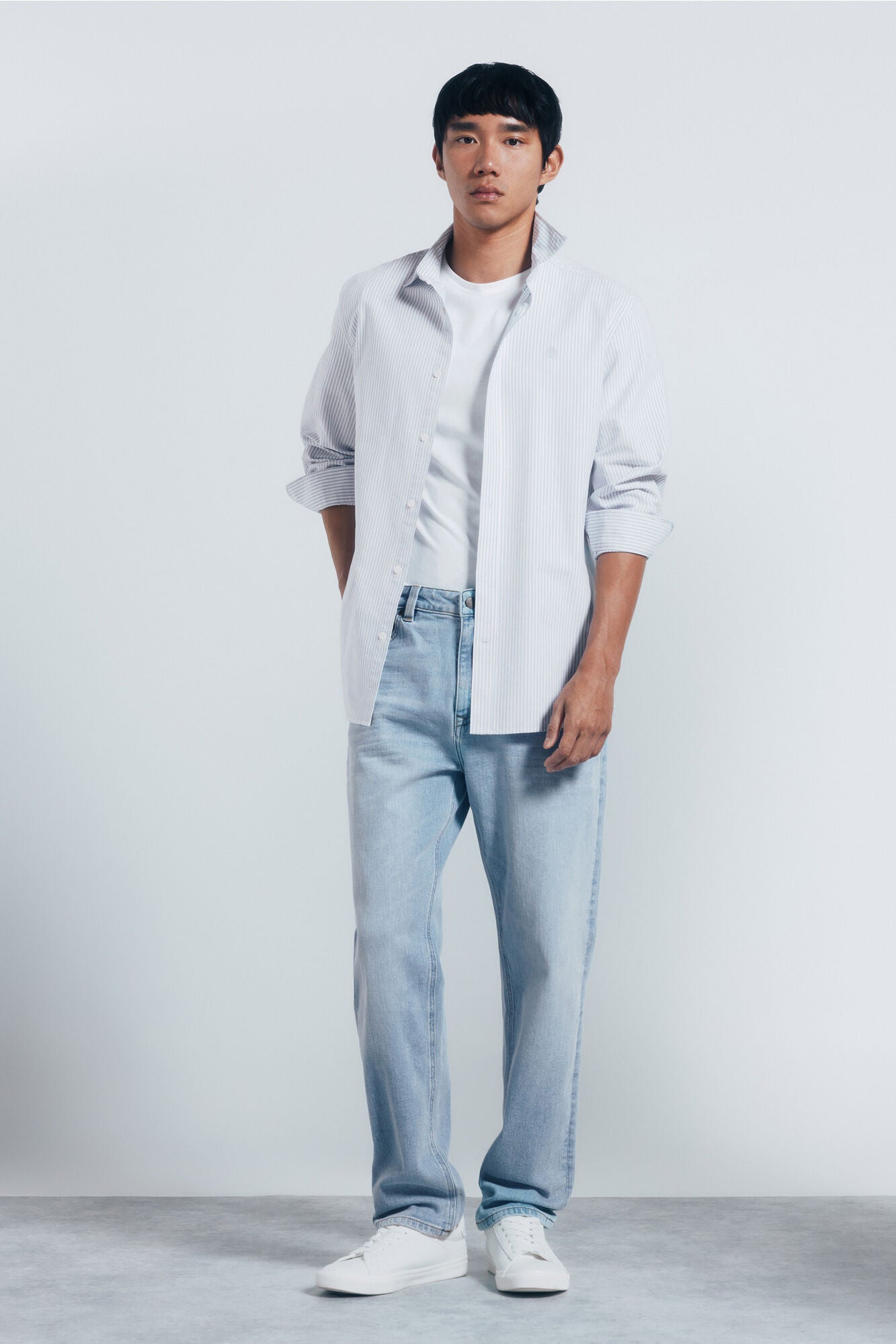 Striped Oxford shirt