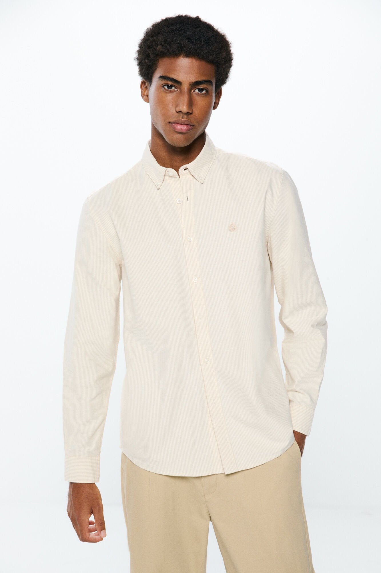 Striped Oxford shirt