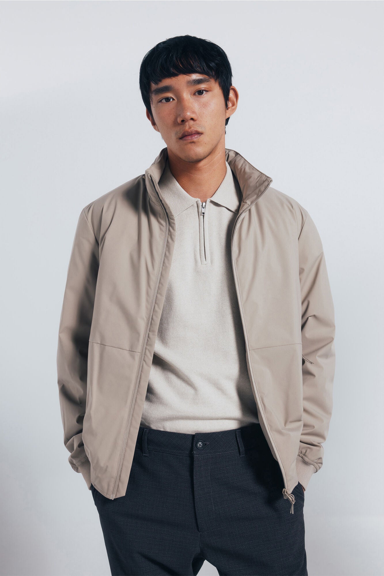Puffer technical jacket