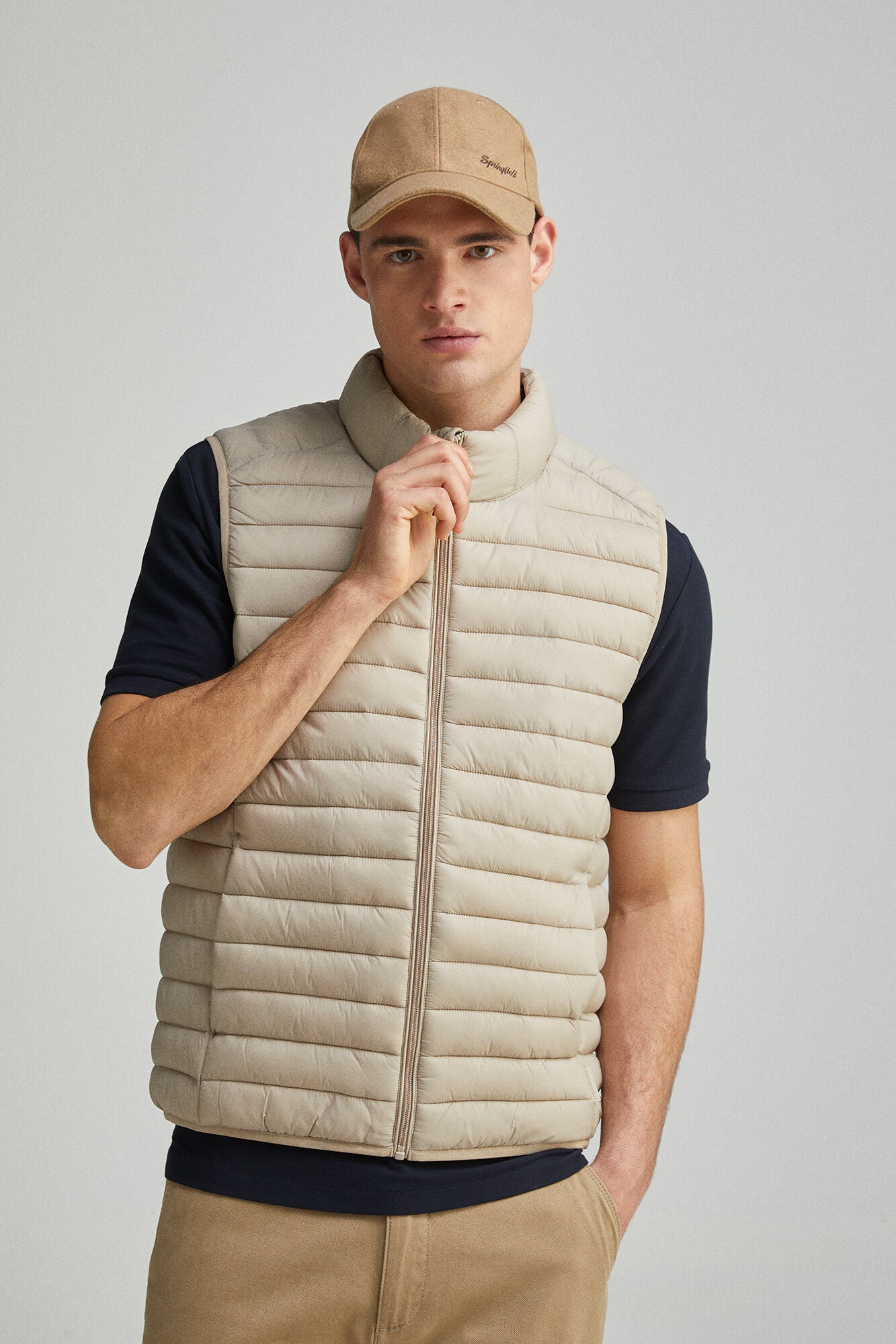 Quilted gilet