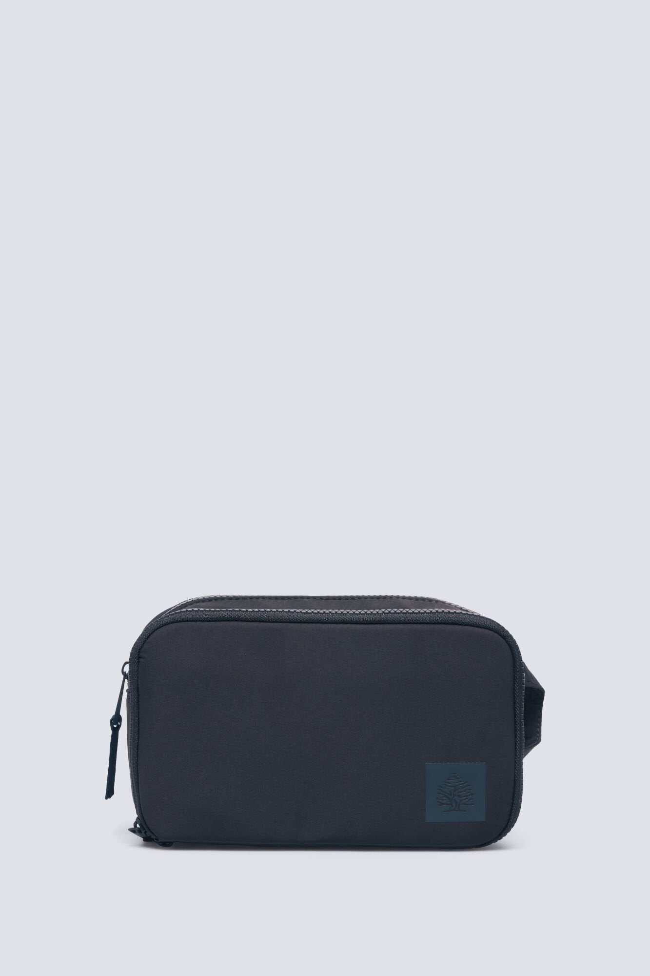 Grey recycled polyester vanity case