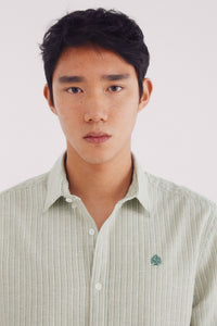 Striped linen shirt