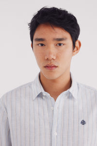 Striped linen shirt