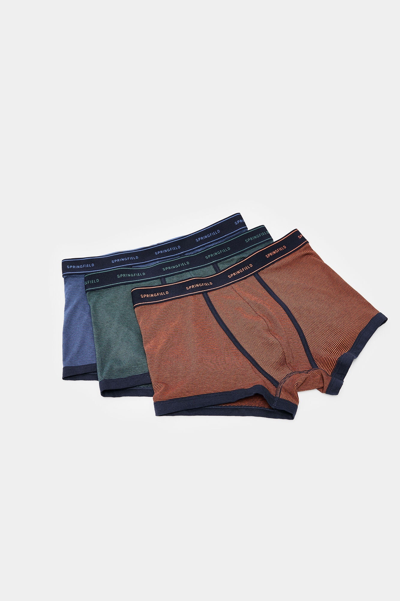 3-pack striped boxers