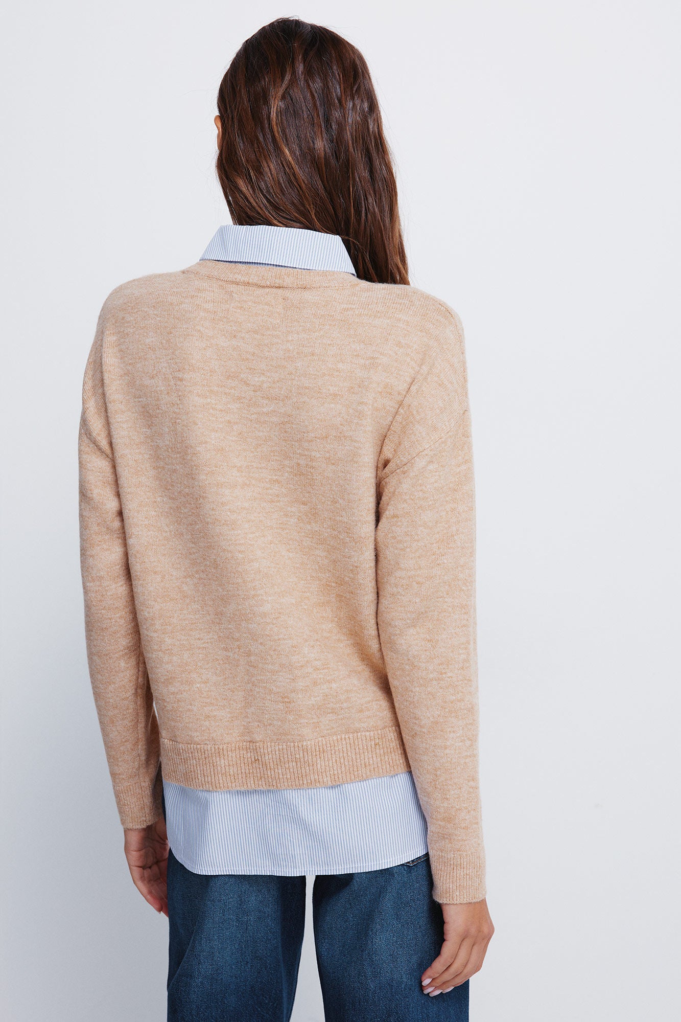 Combined shirt-style jersey