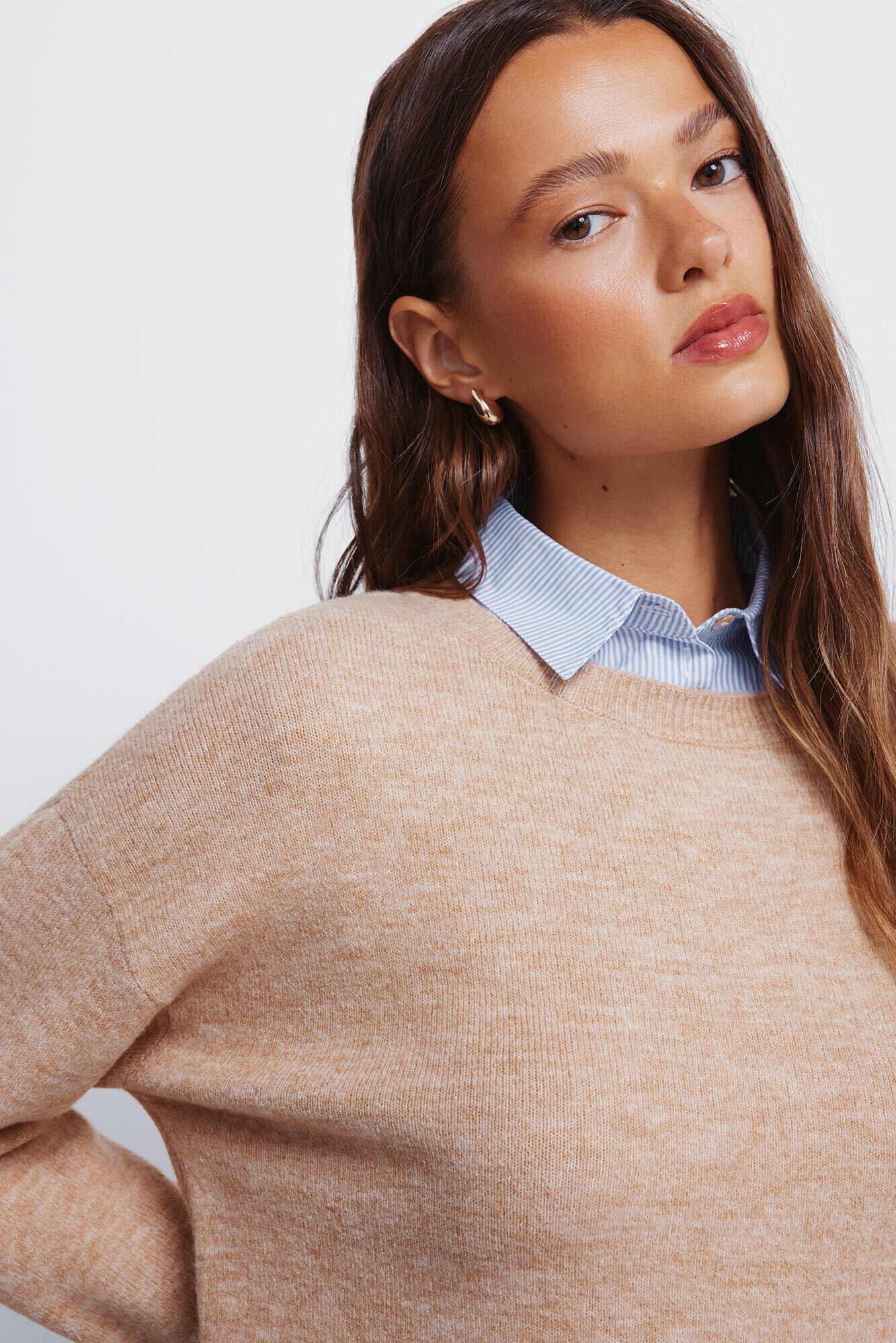 Combined shirt-style jersey