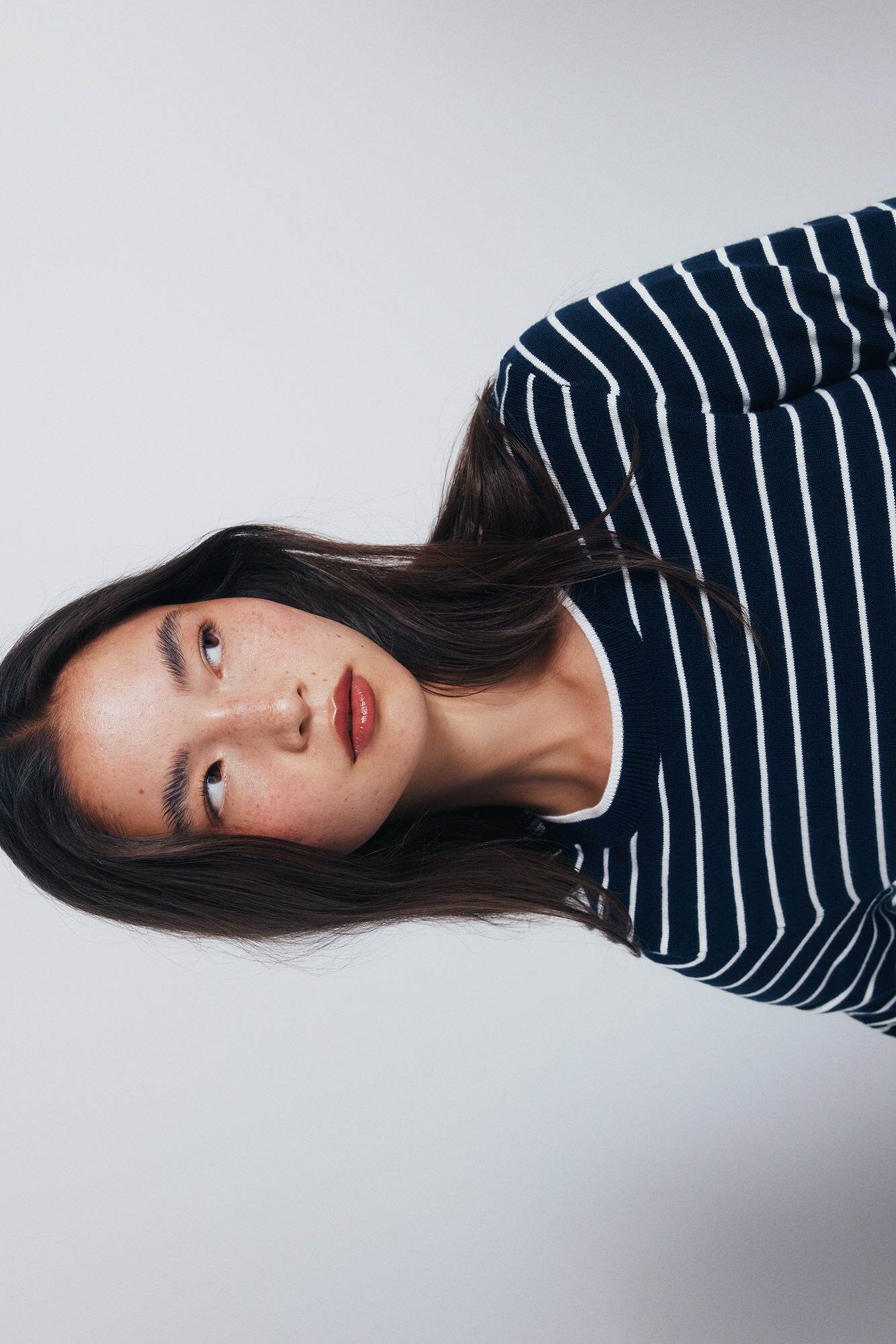 Fine jersey with buttons and cuffs