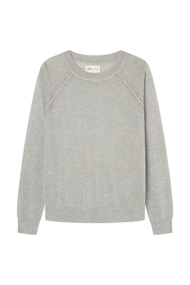 Lurex viscose jumper